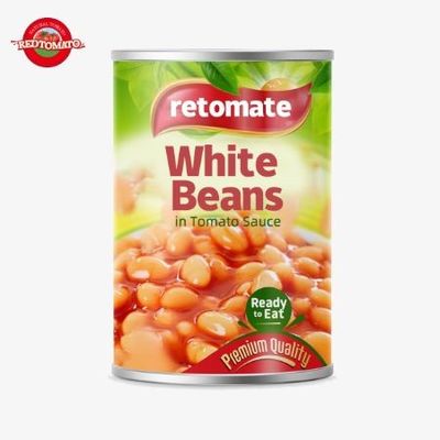 800 g Weiße Konserven Bohnen reiner natürlicher Geschmack Salziger Geschmack ISO-Zertifikat