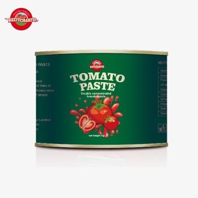 70 g leicht zu öffnendes Deckel Dosen Tomatenpaste Konzentrat für eine benutzerfreundliche Erfahrung