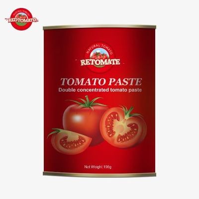 Entspricht den ISO HACCP und BRC Standards sowie den FDA Produktionsstandards 198g Dosen Tomatenpaste