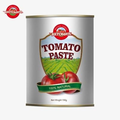 Konserven Tomatenpaste 198g entspricht den ISO HACCP und BRC Standards sowie der FDA