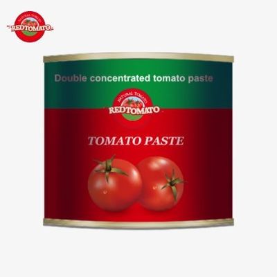 210 g Tomatenpaste in Dosen erfüllt weltweit anerkannte Lebensmittelsicherheitsstandards einschließlich FDA ISO HACCP und BRC