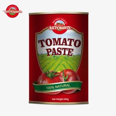 400 g Tomatenpaste kann Internationale Standards einschließlich der ISO HACCP BRC und FDA