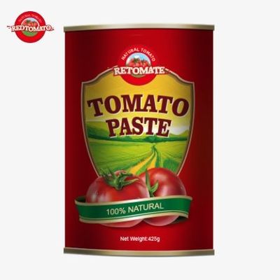 Die 425g Tomatenpaste entspricht den weltweiten Standards der ISO HACCP BRC und FDA-Verordnungen