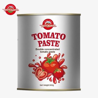 800 g Tomatenpaste in Dosen erfüllt viele internationale Qualitäts- und Sicherheitsstandards.