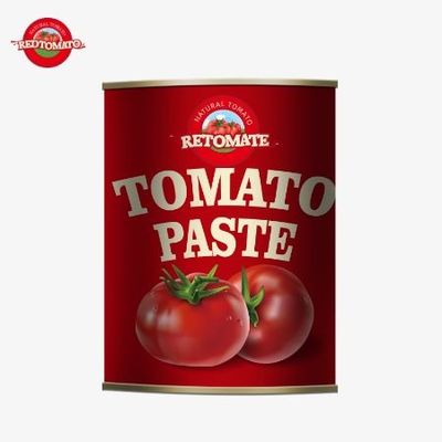 850g Konserven Tomatenpaste von hoher Qualität 28/30% Brix Konzentration sorgfältig in China hergestellt
