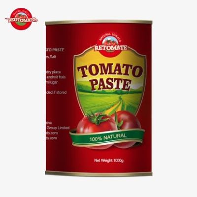 Hersteller von hochwertiger 1000g Tomatenpaste, OEM-Dienstleistungen anbieten