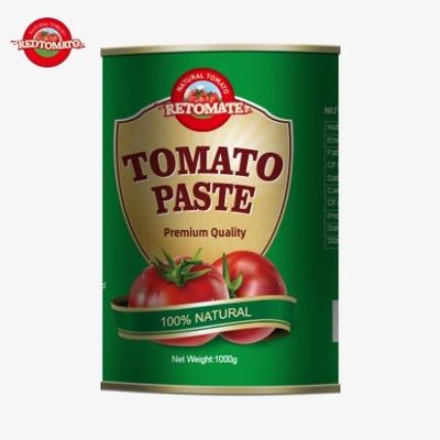 Hersteller von 1000 g leeren Zinndosen zur Verpackung von Tomatenpasta