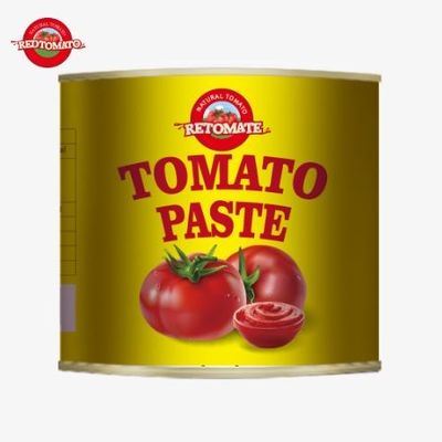 4500g Tomatenpaste in Dosen erfüllt sowohl die ISO HACCP- und BRC-Standards als auch die FDA-Produktionsstandards