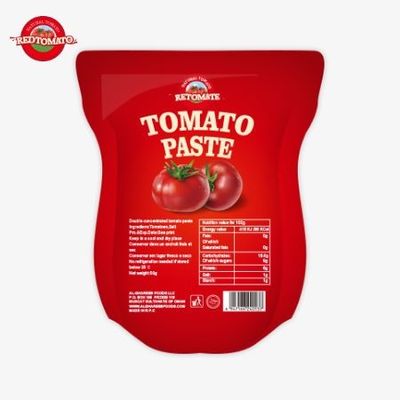 Die 340g Stand-up-Tomatensäcke entspricht den ISO, HACCP und BRC-Werkspreisen