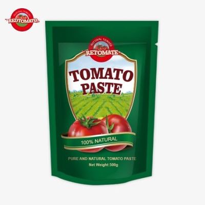 500g in Stehbeutel Tomatenpaste bietet eine bequeme Verpackung und einen köstlichen Geschmack