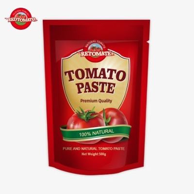 Der 500-Gramm-Stand-up-Tomatensatz bietet eine bequeme Verpackung und einen köstlichen Geschmack