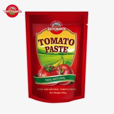 Der 500-Gramm-Stand-up-Tomatensatz bietet eine bequeme Verpackung und einen köstlichen Geschmack