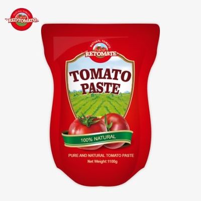 Stand-Up-Tomatensäcke-Paste 1100g 30%-100% Reinheit, süß und sauer