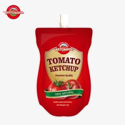 70g Sachet Fabrikpreis Ketchup reiner natürlicher Geschmack