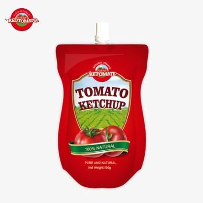 China OEM Fabrikpreis 100g Süß und Sauer Sachet Ketchup Beutel All-natürliche Gewürze