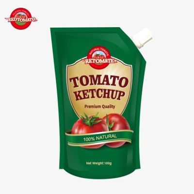 OEM 100g Natürlicher Sachet Ketchup HACCP FDA Standards China Werkspreis