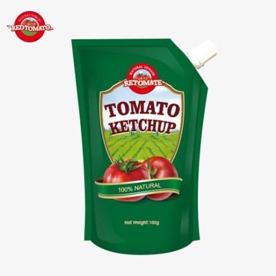 OEM 100g Natürliche Ketchup-Tasche, HACCP FDA-Standards, China Werkspreis